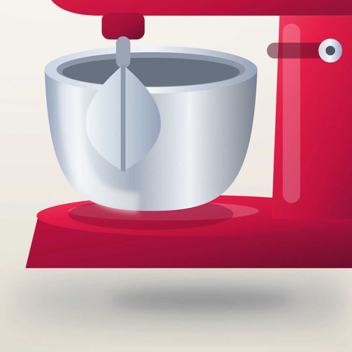 Robot pâtissier 1000 W — détail