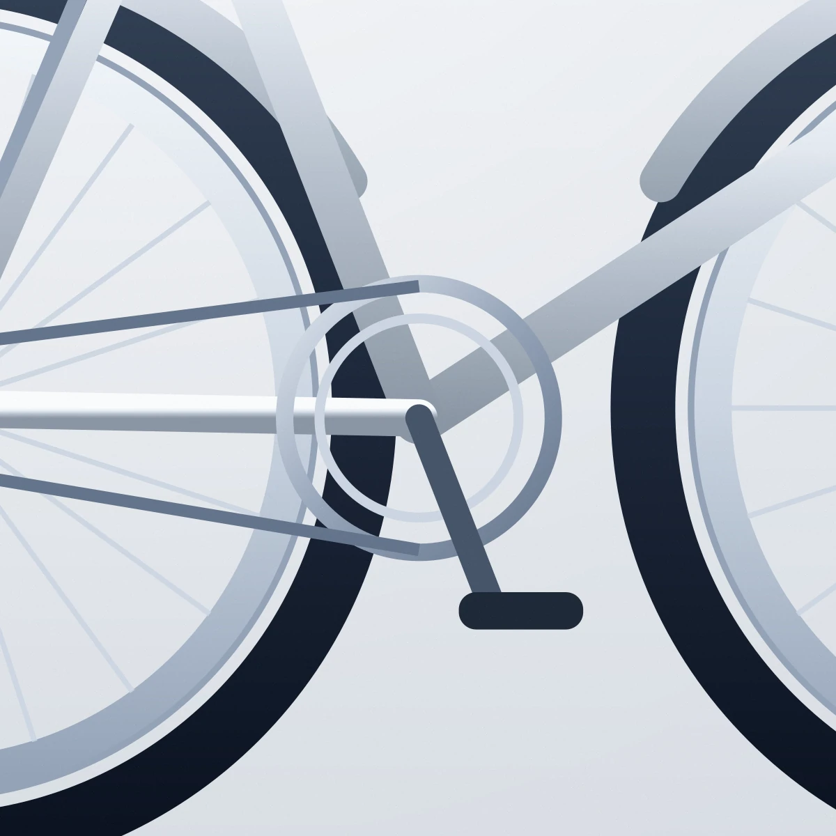 Vélo de ville 7 vitesses — détail