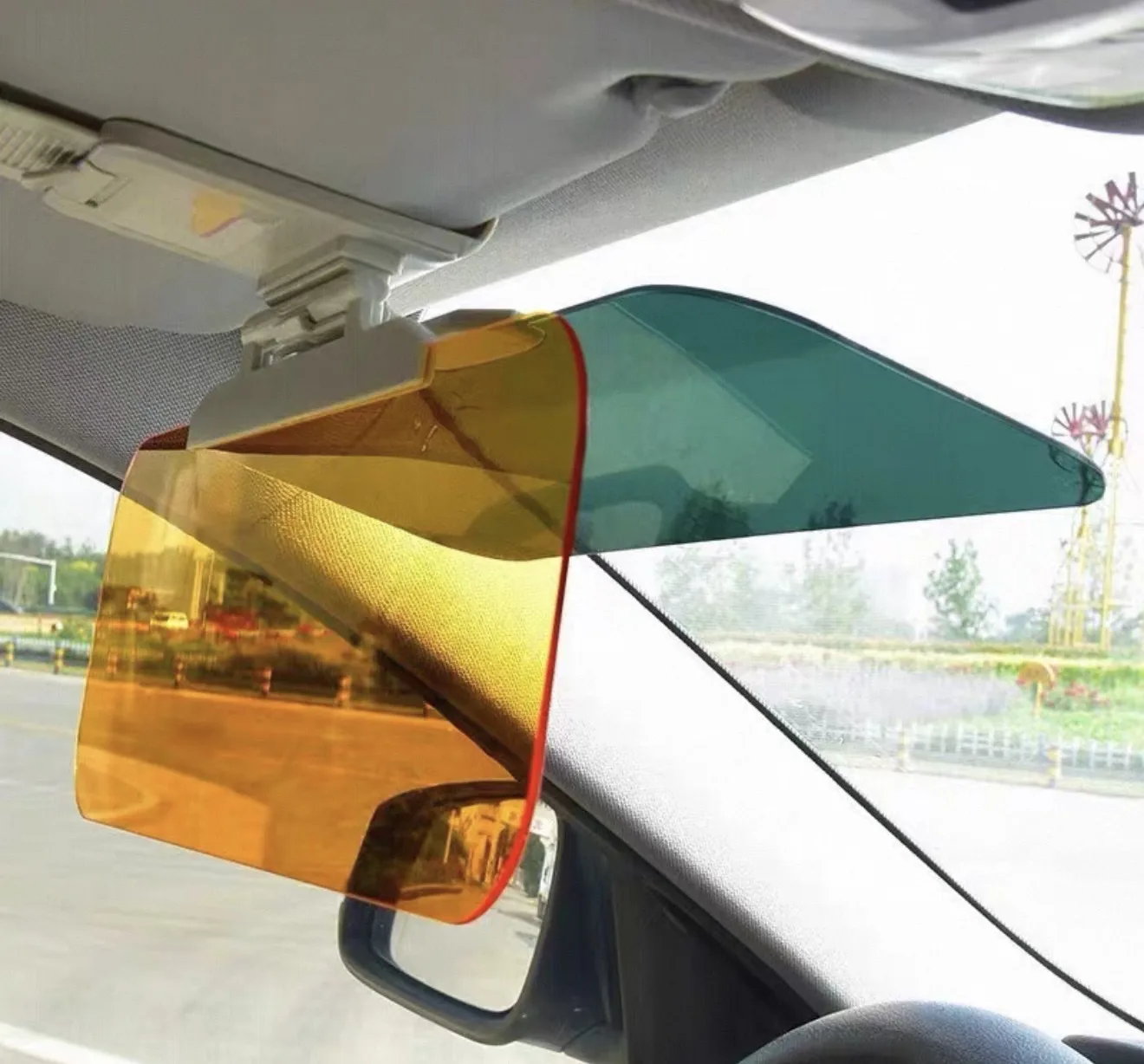 Phares anti-feux de route Tmall Automotive, pare-soleil double usage jour/nuit pour voiture